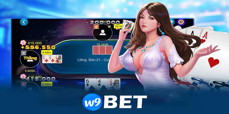 Game bài W9bet | Đắm chìm trong thế giới game bài đỉnh cao